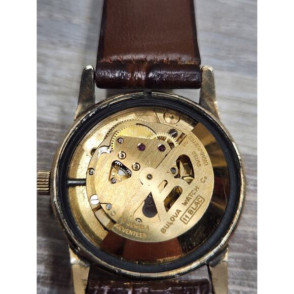 Vintage BULOVA Sea Flight K men's automatic watch 11 BLAC, swiss M8, 1968 - Picture 10 of 12